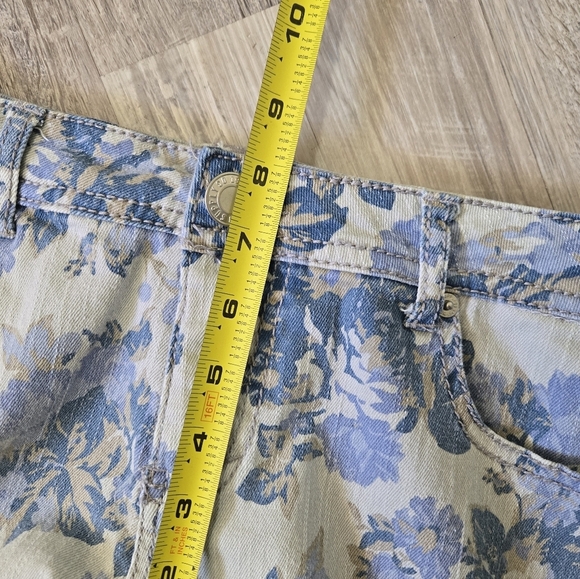 Mossimo Supply Co Skinny Jeans Juniors 9 Women's 6 Floral Retro Y2K - Picture 9 of 12